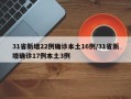 31省新增22例确诊本土16例/31省新增确诊17例本土3例