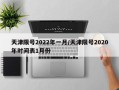 天津限号2022年一月/天津限号2020年时间表1月份