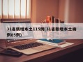 31省新增本土115例(31省新增本土病例85例)
