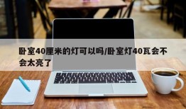 卧室40厘米的灯可以吗/卧室灯40瓦会不会太亮了